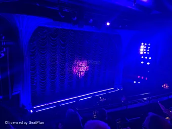 Lunt-Fontanne Theatre Front Mezzanine D15 view from seat photo