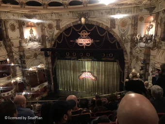 London Coliseum Balcony J12 view from seat photo