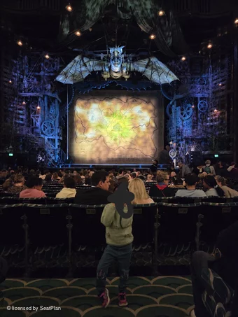 Apollo Victoria Theatre Stalls T21 view from seat photo