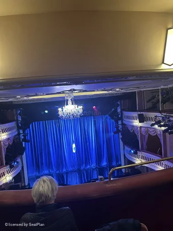 Criterion Theatre Upper Circle C17 view from seat photo