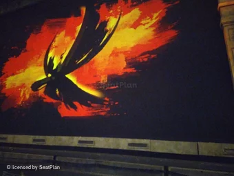 Milton Keynes Theatre Stalls A4 view from seat photo