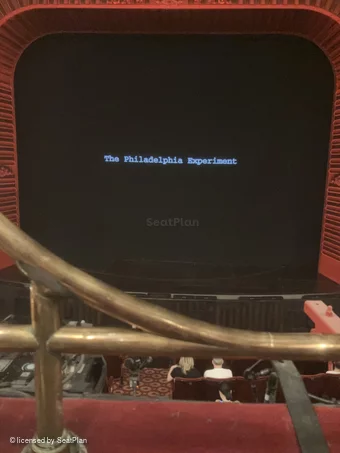 Phoenix Theatre Dress Circle A14 view from seat photo