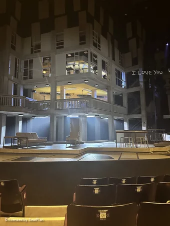 Gillian Lynne Theatre Stalls F49 view from seat photo