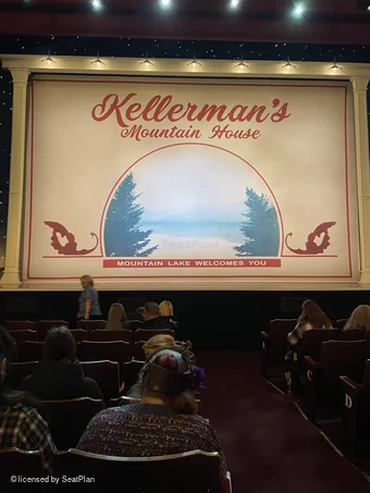 Dominion Theatre Stalls H24 view from seat photo