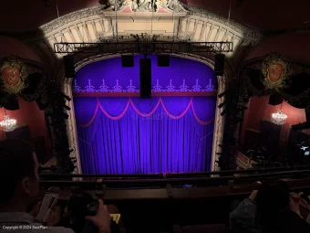 Lyceum Theatre Balcony C105 view from seat photo