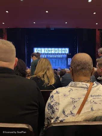 Prince Edward Theatre Stalls Y21 view from seat photo