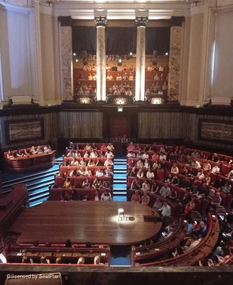 London County Hall South Gallery A4 view from seat photo