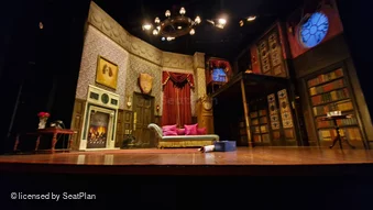 Duchess Theatre Stalls A9 view from seat photo