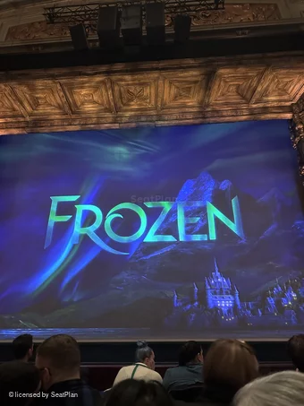 Theatre Royal Drury Lane Stalls E24 view from seat photo