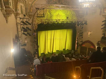 Golden Theatre Rear Mezzanine D131 view from seat photo