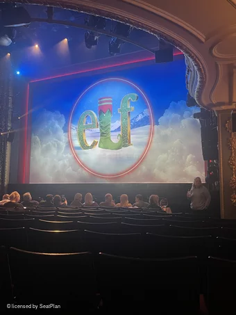Aldwych Theatre Stalls J3 view from seat photo