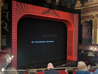 Phoenix Theatre Dress Circle D28 view from seat photo