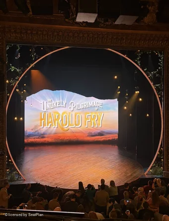Theatre Royal Haymarket Royal Circle A18 view from seat photo