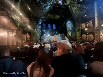 His Majesty's Theatre Stalls J29 view from seat photo