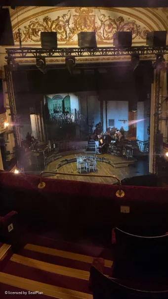Lyric Theatre Grand Circle D21 view from seat photo