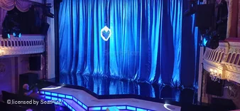 Criterion Theatre Dress Circle A8 view from seat photo