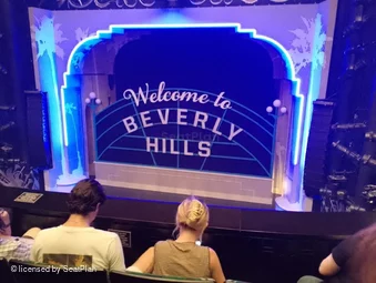 Trafalgar Theatre Dress Circle C8 view from seat photo