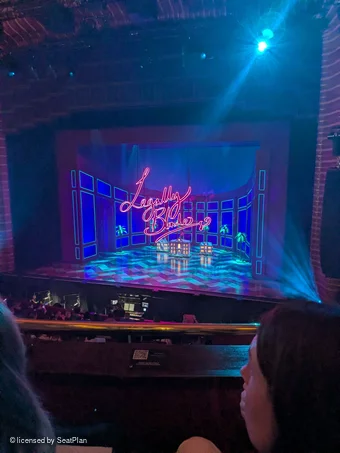 New Theatre Oxford Circle B17 view from seat photo