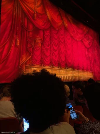 August Wilson Theatre Orchestra D9 view from seat photo