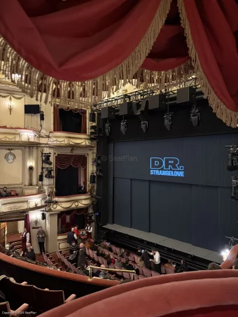 Noel Coward Theatre Royal Circle BXL2 view from seat photo