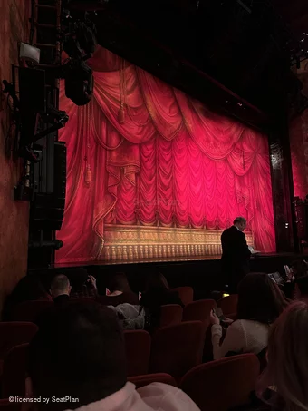 August Wilson Theatre Orchestra F15 view from seat photo