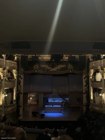 Wyndham's Theatre Royal Circle F18 view from seat photo