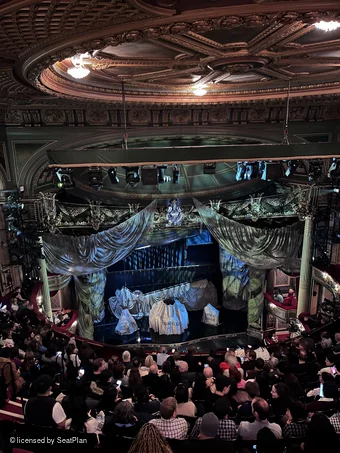 His Majesty's Theatre Balcony A24 view from seat photo