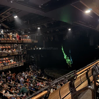 Bridge Theatre Gallery 1 B21 view from seat photo