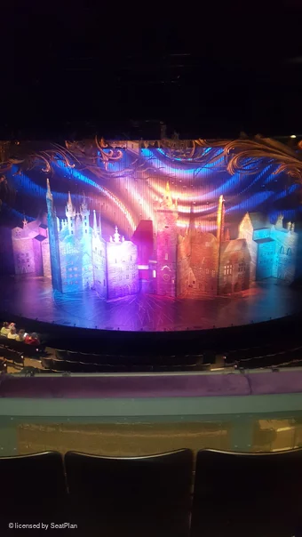 Gillian Lynne Theatre Circle C41 view from seat photo