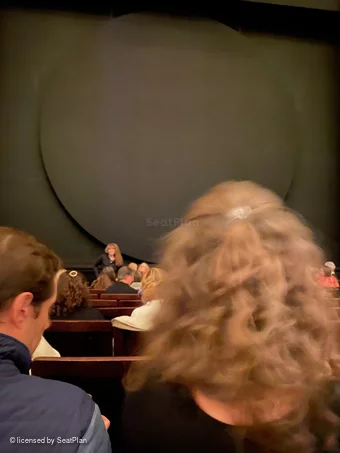 Hudson Theatre Orchestra K110 view from seat photo