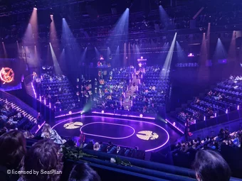 Troubadour Canary Wharf Theatre District 3 R52 view from seat photo