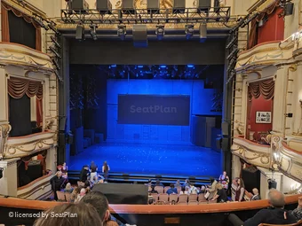 Noel Coward Theatre Royal Circle D12 view from seat photo