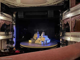 Criterion Theatre Dress Circle A12 view from seat photo