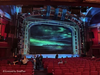 Broadway Theatre Orchestra Q2 view from seat photo