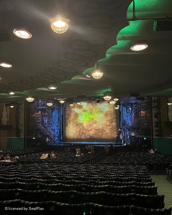 Apollo Victoria Theatre Stalls ZH10 view from seat photo