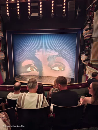 Aldwych Theatre Dress Circle D7 view from seat photo