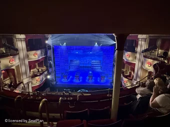 Theatre Royal Brighton Second Circle D17 view from seat photo