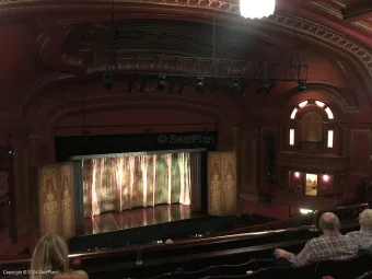 Dominion Theatre Circle M36 view from seat photo