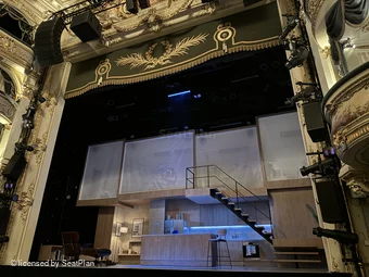 Wyndham's Theatre Stalls G8 view from seat photo