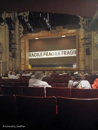 Lyric Hammersmith Stalls Q5 view from seat photo