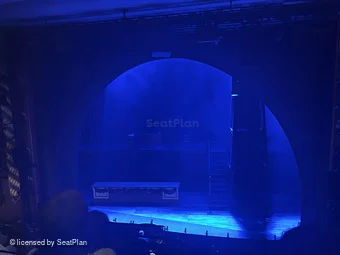 Lunt-Fontanne Theatre Front Mezzanine E8 view from seat photo