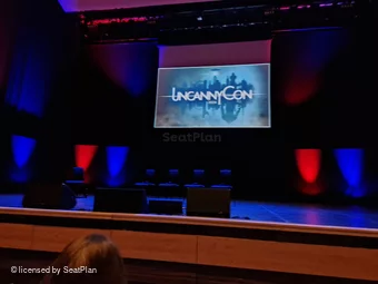Royal Festival Hall Front Stalls C19 view from seat photo