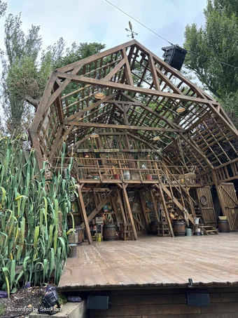 Regent's Park Open Air Theatre Lower Right E38 view from seat photo