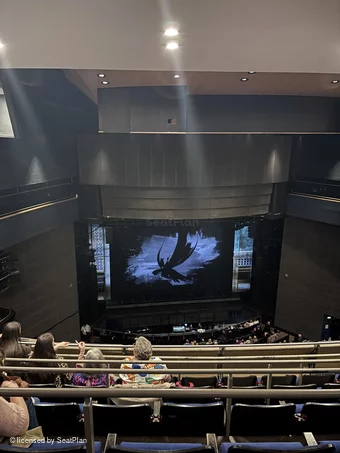 Milton Keynes Theatre Upper Circle F20 view from seat photo