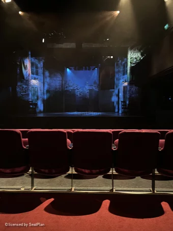 Charing Cross Theatre Stalls K5 view from seat photo