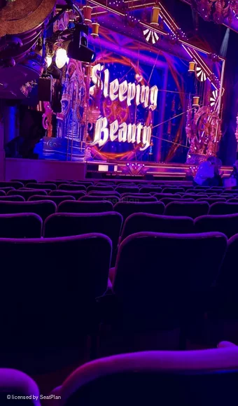 London Palladium Stalls L46 view from seat photo