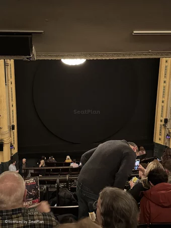 Hudson Theatre Dress Circle G101 view from seat photo