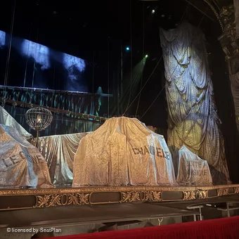 His Majesty's Theatre Stalls B28 view from seat photo