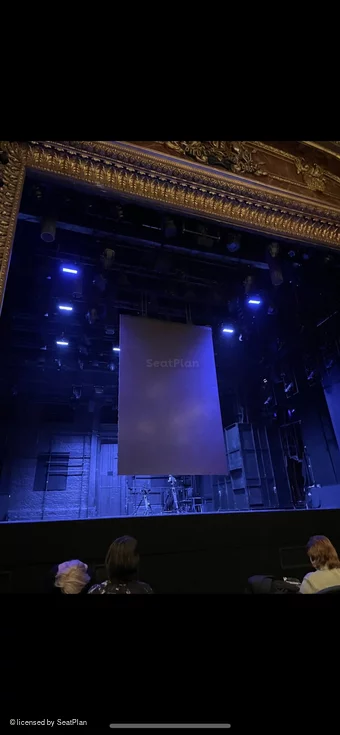 Theatre Royal Haymarket Stalls F15 view from seat photo