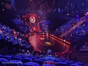 Troubadour Canary Wharf Theatre District 2 L99 view from seat photo